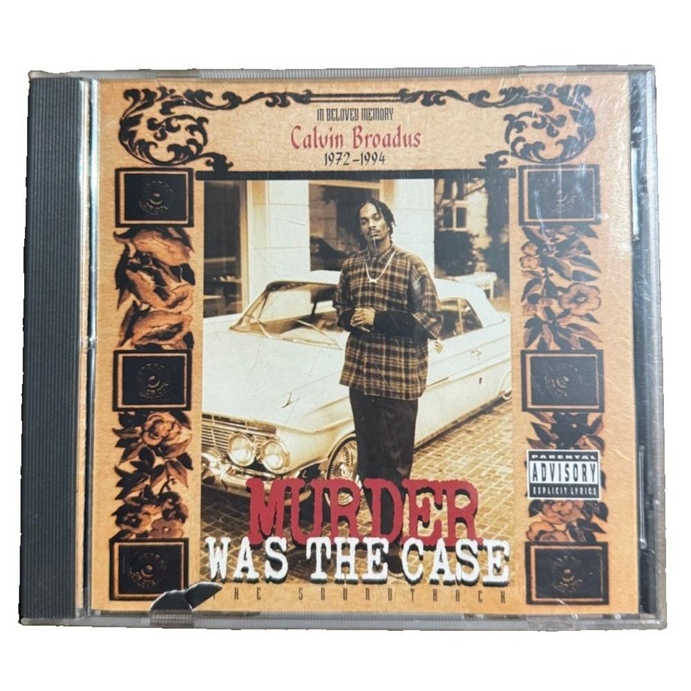 Snoop Dogg Murder Was the Case CD Rap Hip-Hop Death Row Records 1994